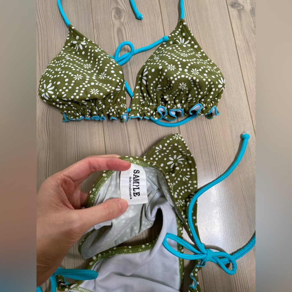 Printed String Bikini Set Sample - Picture 2 of 4